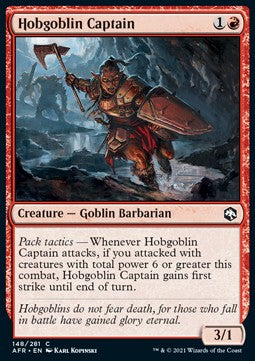 Hobgoblin Captain⁣ - Adventures in the Forgotten Realms⁣ (Common)⁣ [148]