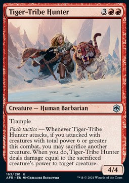 Tiger-Tribe Hunter⁣ - Adventures in the Forgotten Realms⁣ (Uncommon)⁣ [163]