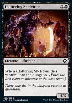 Clattering Skeletons⁣ - Adventures in the Forgotten Realms⁣ (Common)⁣ [93]