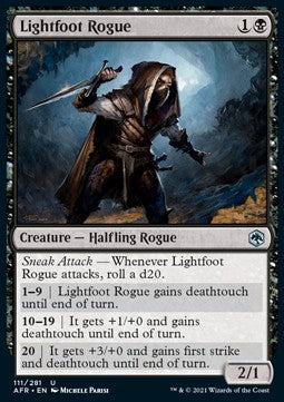 Lightfoot Rogue⁣ - Adventures in the Forgotten Realms⁣ (Uncommon)⁣ [111]