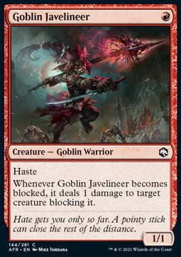 Goblin Javelineer⁣ - Adventures in the Forgotten Realms⁣ (Common)⁣ [144]