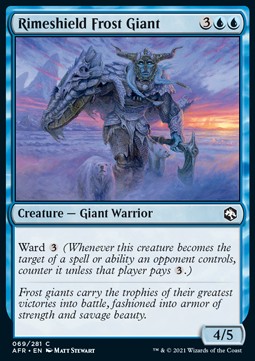 Rimeshield Frost Giant⁣ - Adventures in the Forgotten Realms⁣ (Common)⁣ [69]