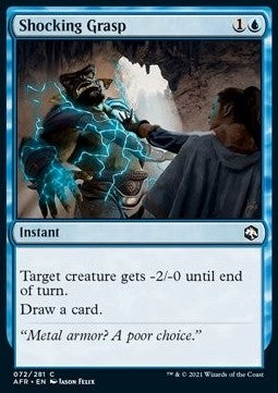 Shocking Grasp⁣ - Adventures in the Forgotten Realms⁣ (Common)⁣ [72]