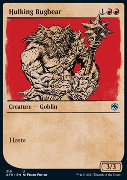 Hulking Bugbear - Adventures in the Forgotten Realms: Extras (Uncommon) [XAFR-319]