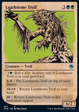 Loathsome Troll⁣ - Adventures in the Forgotten Realms: Extras⁣ (Uncommon)⁣ [327]