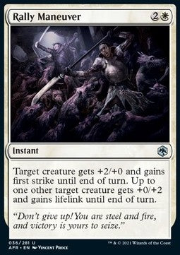 Rally Maneuver⁣ - Adventures in the Forgotten Realms⁣ (Uncommon)⁣ [36]