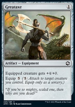 Greataxe⁣ - Adventures in the Forgotten Realms⁣ (Common)⁣ [245]