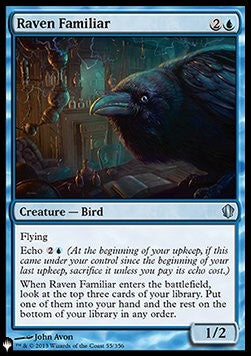 Raven Familiar⁣ - The List⁣ (Uncommon)⁣ [55]