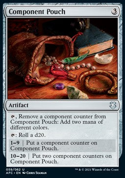 Component Pouch⁣ - Commander: Adventures in the Forgotten Realms⁣ (Uncommon)⁣ [59]