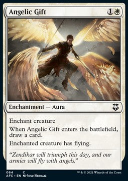 Angelic Gift⁣ - Commander: Adventures in the Forgotten Realms⁣ (Common)⁣ [64]