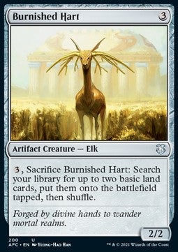Burnished Hart⁣ - Commander: Adventures in the Forgotten Realms⁣ (Uncommon)⁣ [200]