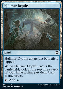 Halimar Depths⁣ - Commander: Adventures in the Forgotten Realms⁣ (Common)⁣ [244]