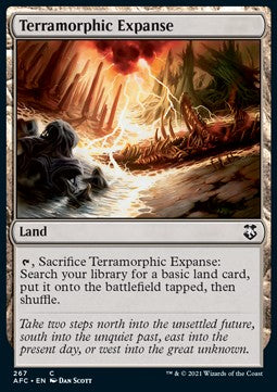 Terramorphic Expanse⁣ - Commander: Adventures in the Forgotten Realms⁣ (Common)⁣ [267]