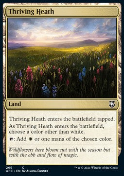 Thriving Heath⁣ - Commander: Adventures in the Forgotten Realms⁣ (Common)⁣ [269]