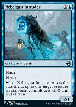 Nebelgast Intruder⁣ - Innistrad: Midnight Hunt⁣ (Uncommon)⁣ [64]