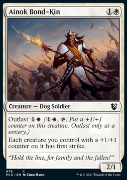 Ainok Bond-Kin⁣ - Commander: Innistrad: Midnight Hunt⁣ (Common)⁣ [78]