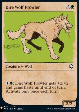 Dire Wolf Prowler⁣ - The List⁣ (Common)⁣ [179]
