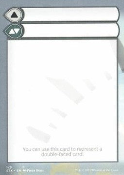 Double-Faced Helper Card (V.1)⁣ - Strixhaven: School of Mages: Extras⁣ (Tip Card)⁣ [F1]