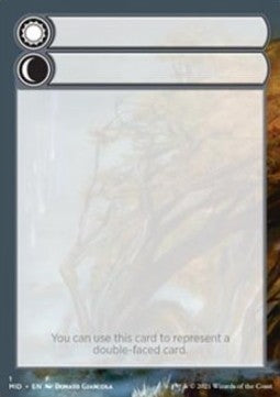 Double-Faced Helper Card (V.1) - Innistrad: Midnight Hunt: Extras (Tip Card) [XMID-F1]
