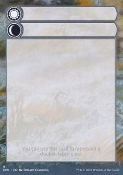 Double-Faced Helper Card (V.8)⁣ - Innistrad: Midnight Hunt: Extras⁣ (Tip Card)⁣ [F8]
