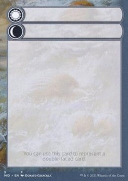 Double-Faced Helper Card (V.9)⁣ - Innistrad: Midnight Hunt: Extras⁣ (Tip Card)⁣ [F9]
