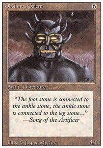 Obsianus Golem⁣ - Revised⁣ (Uncommon)