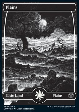 Plains (V.1)⁣ - Innistrad: Crimson Vow⁣ (Land)⁣ [268]