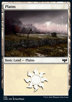 Plains⁣ - Innistrad: Crimson Vow: Extras⁣ (Land)⁣ [398]