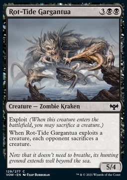 Rot-Tide Gargantua⁣ - Innistrad: Crimson Vow⁣ (Common)⁣ [129]