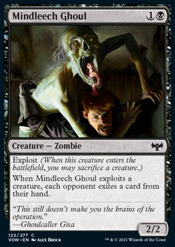 Mindleech Ghoul⁣ - Innistrad: Crimson Vow⁣ (Common)⁣ [122]
