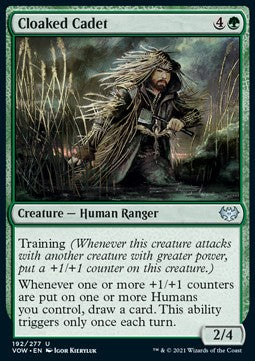 Cloaked Cadet⁣ - Innistrad: Crimson Vow⁣ (Uncommon)⁣ [192]