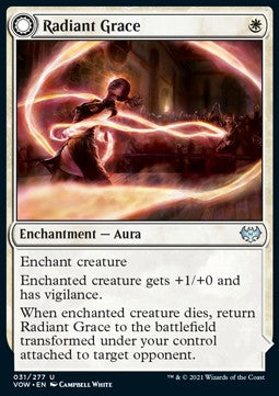Radiant Grace // Radiant Restraints⁣ - Innistrad: Crimson Vow⁣ (Uncommon)⁣ [31]