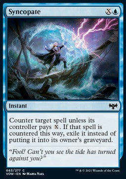 Syncopate⁣ - Innistrad: Crimson Vow⁣ (Common)⁣ [83]