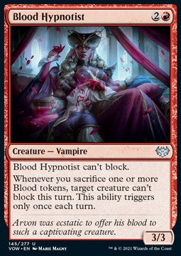 Blood Hypnotist⁣ - Innistrad: Crimson Vow⁣ (Uncommon)⁣ [145]