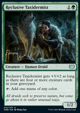 Reclusive Taxidermist⁣ - Innistrad: Crimson Vow⁣ (Uncommon)⁣ [214]