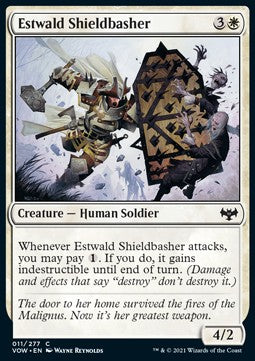Estwald Shieldbasher⁣ - Innistrad: Crimson Vow⁣ (Common)⁣ [11]