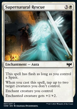 Supernatural Rescue⁣ - Innistrad: Crimson Vow⁣ (Common)⁣ [37]
