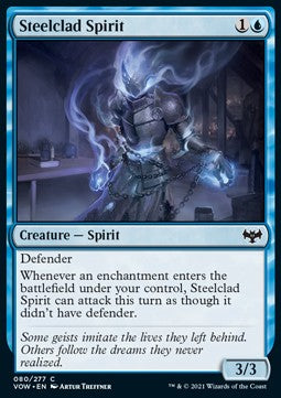 Steelclad Spirit⁣ - Innistrad: Crimson Vow⁣ (Common)⁣ [80]