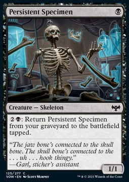 Persistent Specimen⁣ - Innistrad: Crimson Vow⁣ (Common)⁣ [125]