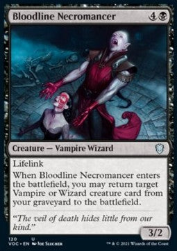 Bloodline Necromancer⁣ - Commander: Innistrad: Crimson Vow⁣ (Uncommon)⁣ [120]