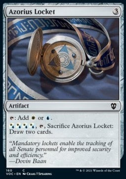 Azorius Locket⁣ - Commander: Innistrad: Crimson Vow⁣ (Common)⁣ [160]