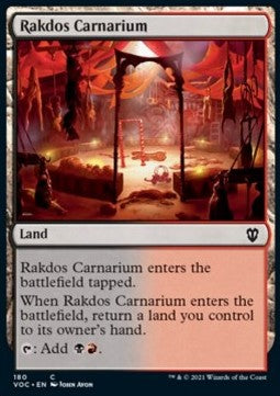 Rakdos Carnarium⁣ - Commander: Innistrad: Crimson Vow⁣ (Common)⁣ [180]