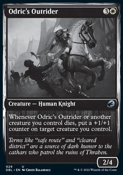 Odric's Outrider⁣ - Innistrad: Double Feature⁣ (Uncommon)⁣ [29]