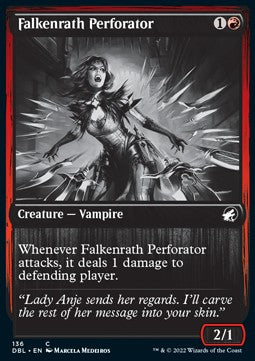Falkenrath Perforator⁣ - Innistrad: Double Feature⁣ (Common)⁣ [136]