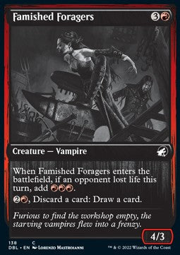Famished Foragers⁣ - Innistrad: Double Feature⁣ (Common)⁣ [138]
