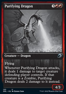 Purifying Dragon⁣ - Innistrad: Double Feature⁣ (Uncommon)⁣ [155]