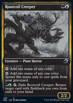 Rootcoil Creeper⁣ - Innistrad: Double Feature⁣ (Uncommon)⁣ [238]