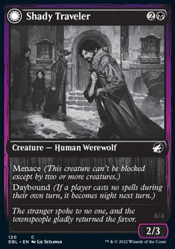 Shady Traveler // Stalking Predator - Innistrad: Double Feature (Common) [DBL-120]
