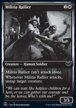 Militia Rallier - Innistrad: Double Feature (Common) [DBL-291]