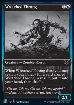 Wretched Throng⁣ - Innistrad: Double Feature⁣ (Common)⁣ [358]